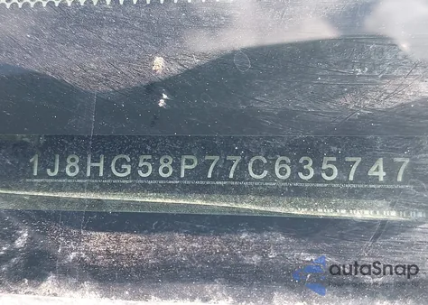 2007 Jeep Commander Limited from USA, damaged, VIN 1J8HG58P77C635747